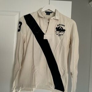 Ralph Lauren Off-White Cotton Shirt
